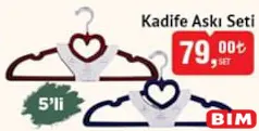 KADİFE ASKI SETİ 5'Lİ KADİFE ASKI SETİ 5'Lİ